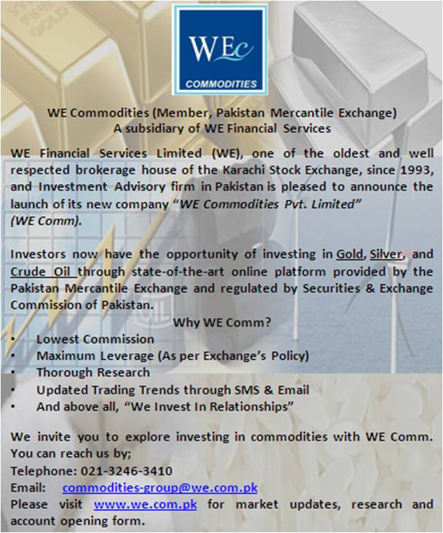 Go to WE Commodities